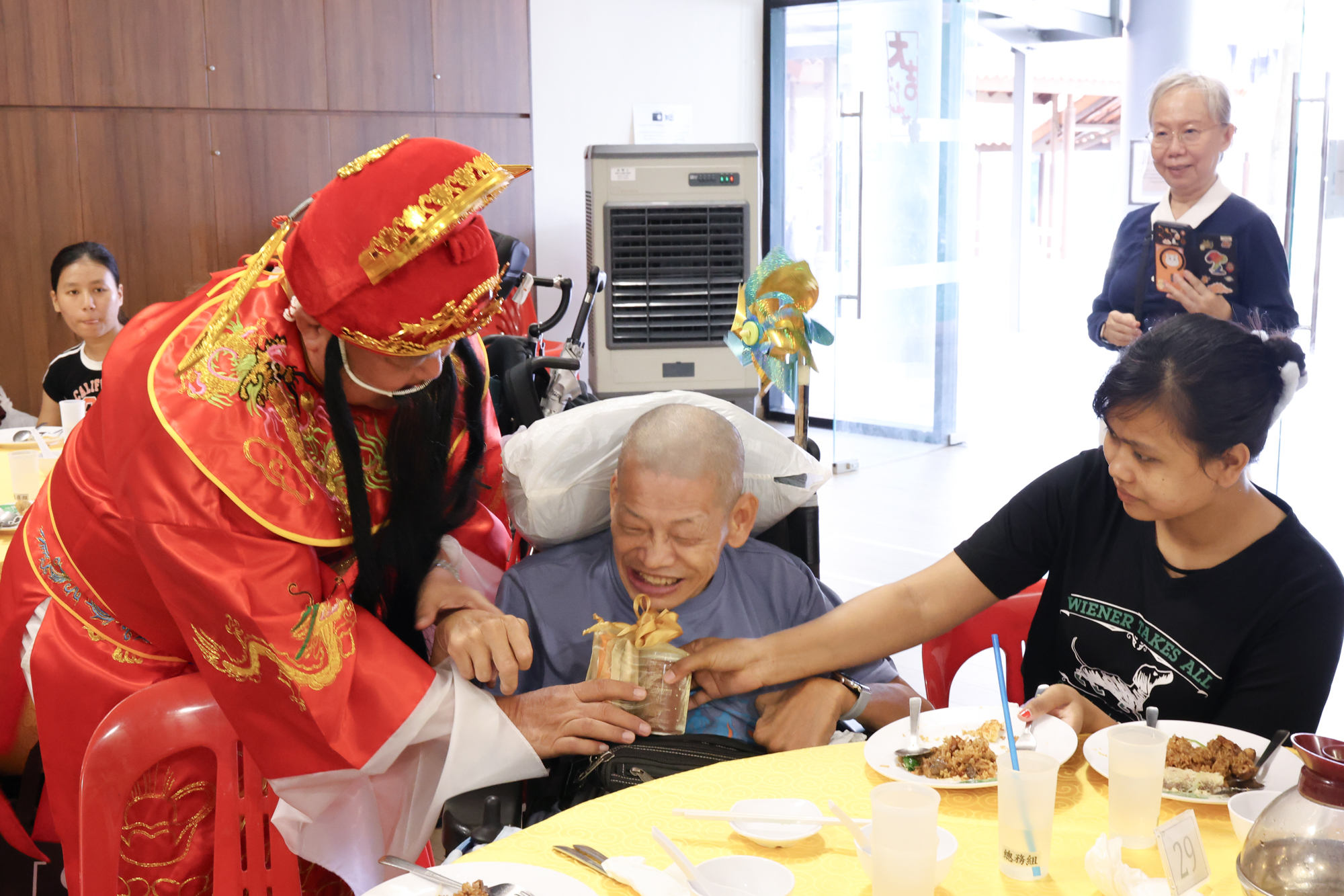 新春祝福会 春节前的团聚